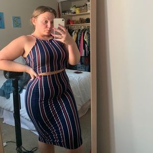 Striped 2 piece set